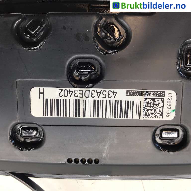 Tak konsoll til BMW iX 2021-->> (I20) (I20) (BMW iX xDrive40|63 31 5 A3D E34|10252611|435A3DE34-02)