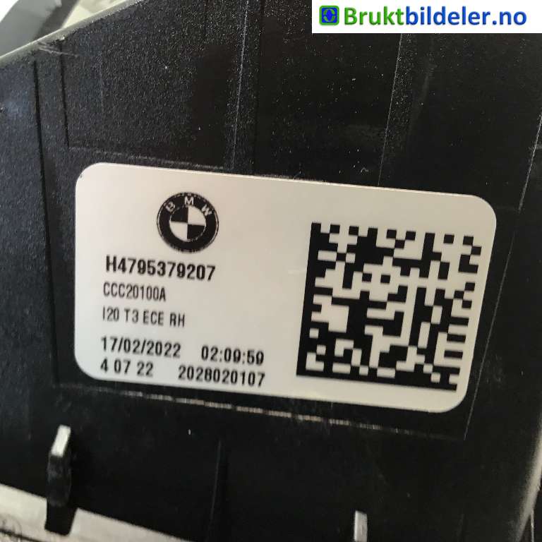 Baklykt høyre indre til BMW iX 2021-->> (I20) (I20) (BMW  iX xDrive40|63 21 7 953 792|H4795379207|)