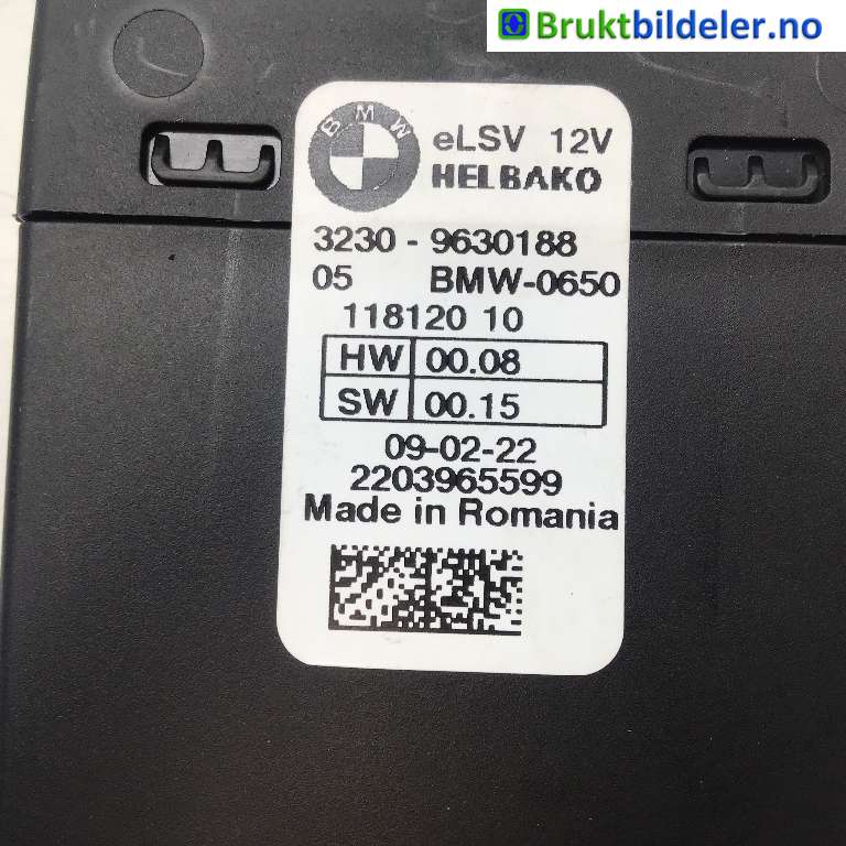 Styreenhet diverse til BMW iX 2021-->> (I20) (I20) (BMW  iX xDrive40|32 30 9 630 188|118120 10|)