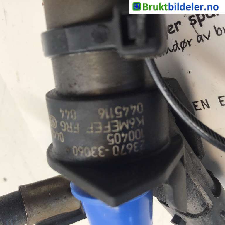 Dyse innsprøyting diesel til Toyota Auris 2010-2012 (Type I, Fase 2) (TOYOTA|23670-33060|0 445 116 044|)
