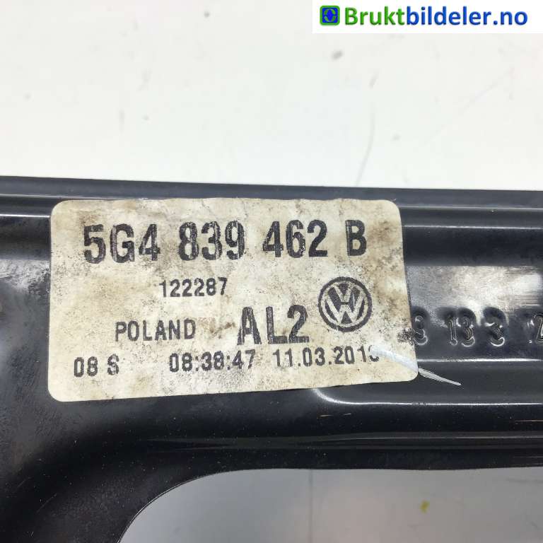 Ruteheis til VW Golf VII 2012-2017 (Fase 1)  (VOLKSWAGEN|5G4 839 462 B|122287|)