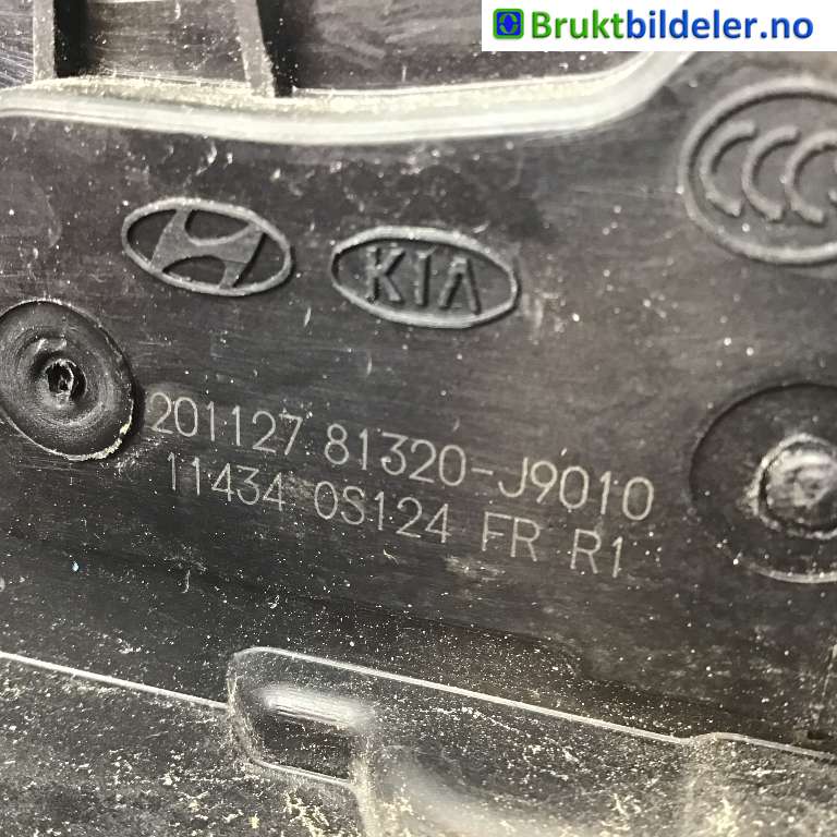 Låsekasse høyre til Hyundai Kona 2021-2023 (Type I, Fase 2)  (HYUNDAI|81320J9010|11434 0S124|)