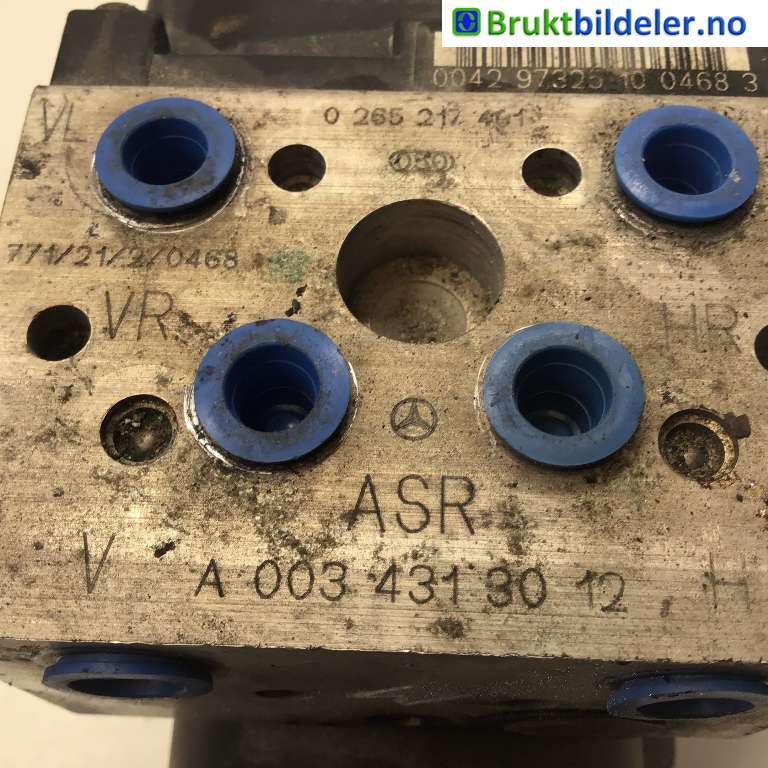 ABS sentral til Mercedes E-Klasse 1995-2000 (Fase 1) (W210) (W210) (MERCEDES|A 003 431 90 12|0 265 217 401|)