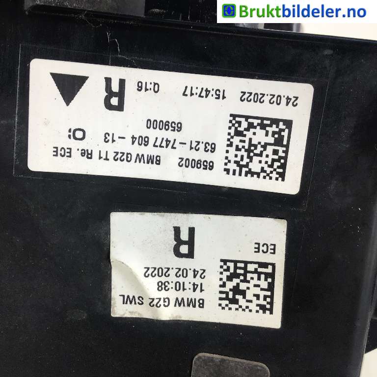 Baklykt høyre til BMW i4 2021-->> (G26) (G26) (BMW IX4|63 21 7 477 604|)