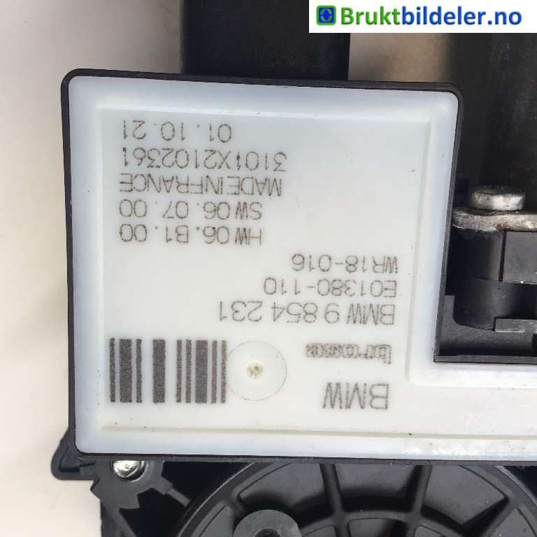 Ruteheis venstre bak til BMW i4 2021-->> (G26) (G26) (BMW IX4|51 33 5 A41 AC7|E01856-103|9 854 495)