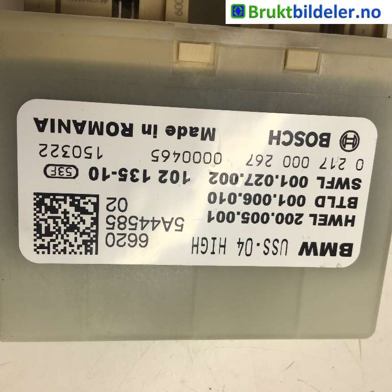 Styreenhet parkering til BMW i4 2021-->> (G26) (G26) (BMW IX4|66 20 5 A44 585|0 217 000 267|)