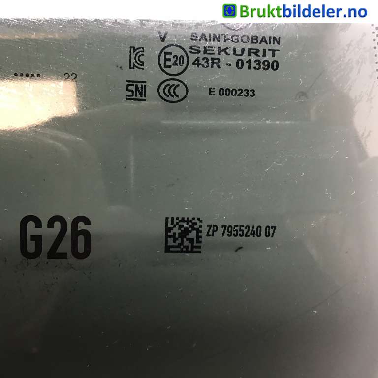 Siderute høyre bak til BMW i4 2021-->> (G26) (G26) (BMW IX4|51 35 7 955 240|)