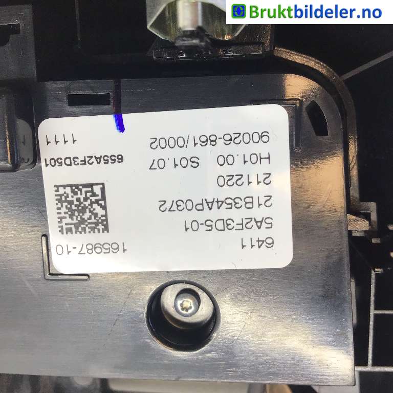 Varmeapparat betjening til BMW iX 2021-->> (I20) (I20) (BMW  iX xDrive40|61 31 5 A5F 9F8|21B354AP0372|)