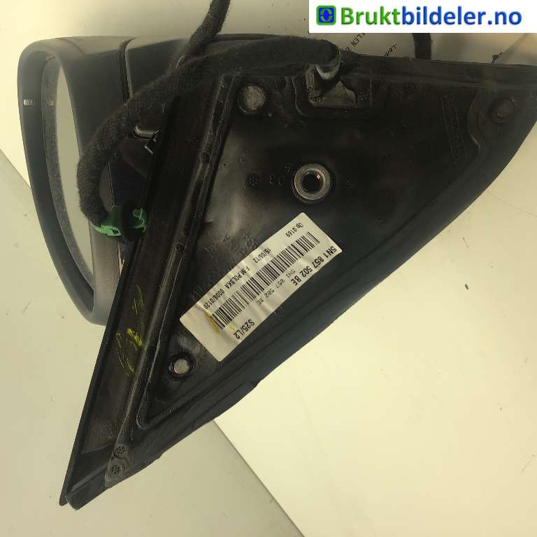 Speil høyre til VW Tiguan 2011-2016 (Type I, Fase 2)  (VOLKSWAGEN|5N1 857 508 BE|)