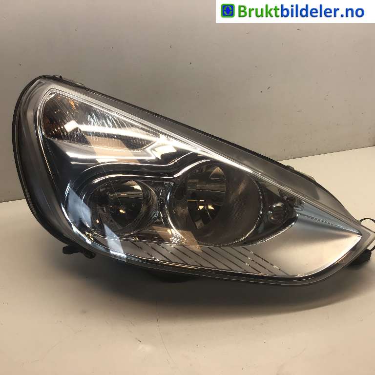 Frontlykt høyre halogen til Ford S-Max, 2010-2015 (Type I, Fase 2) (FORD|6M21-13W029-AK)