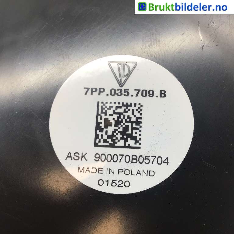 Høyttaler motorlyd, AVAS (Acoustic Vehicle Alerting System) til Porsche Taycan 2019-->>  (PORSCHE|7PP 035 709 B|)