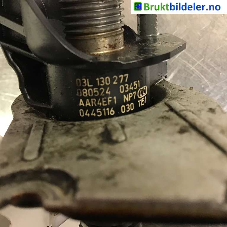 Dyse innsprøyting diesel til Audi A4 2007-2014 (Type IV) (B8) (B8) (AUDI|03L 130 277|0445116 030 1152|8AH281H)