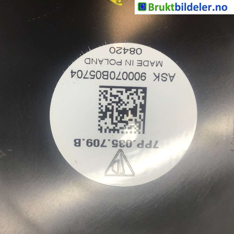 Høyttaler motorlyd, AVAS (Acoustic Vehicle Alerting System) til Porsche Taycan 2019-->>  (PORSCHE|7PP 035 709 B|)