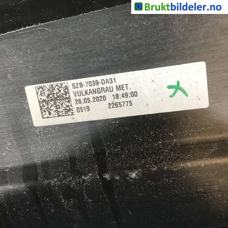 Spoiler bak til Porsche Taycan 2019-->> (PORSCHE|9J1 827 204 A|)
