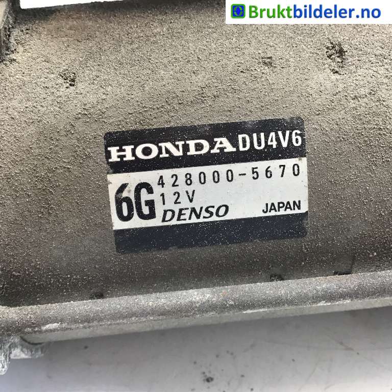 Starter diesel til Honda CR-V 2007-2012 (Type III)  (HONDA||428000-5670|DU4V6-6G)