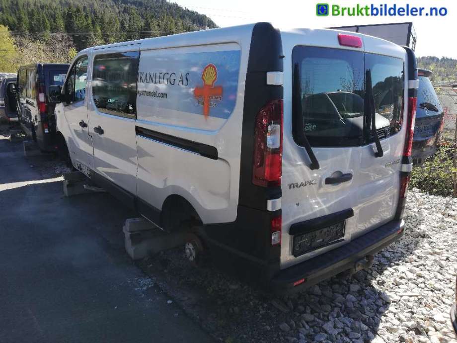 Dør venstre bak varebil til Renault Trafic, 2014-->>  (RENAULT|)