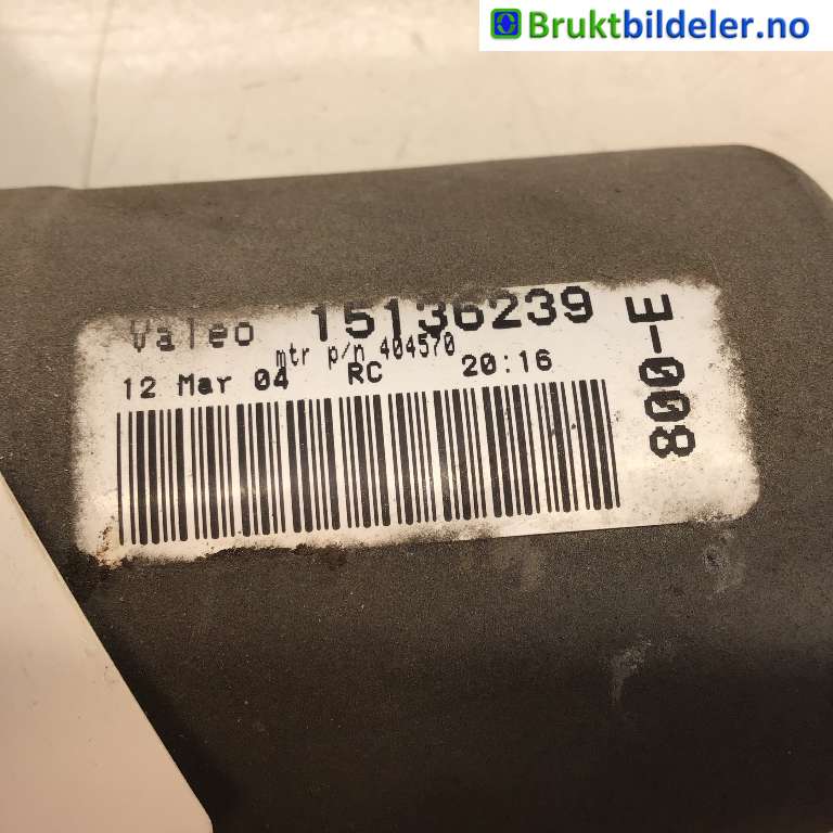 Viskermotor frontrute til Chevrolet Tahoe 2001-2005 (Type II)  (CHEVROLET|15136239|)