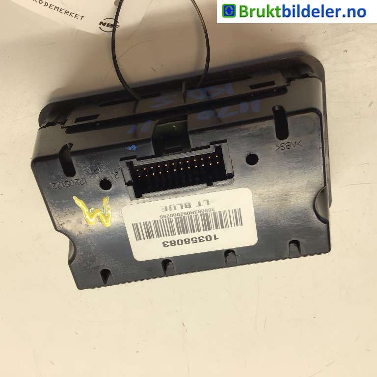 Varmeapparat betjening til Chevrolet Tahoe 2001-2005 (Type II) (CHEVROLET|12205122|10358083|)
