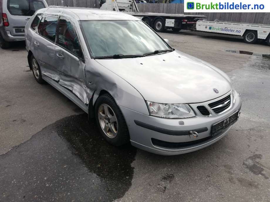 Støtfanger foran til Saab 9-3 2003-2007 (Type II, Fase 1)  (SAAB|)