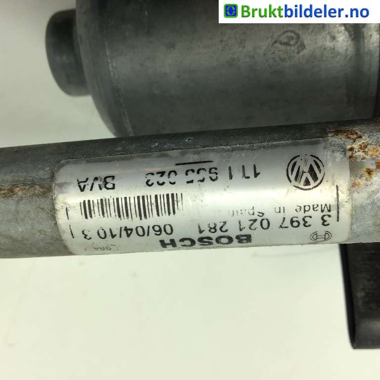Viskeroverføring til VW Touran 2007-2010 (Type I, Fase 2)  (VOLKSWAGEN|1T1 955 023|3 397 021 281|1T1 955 119)