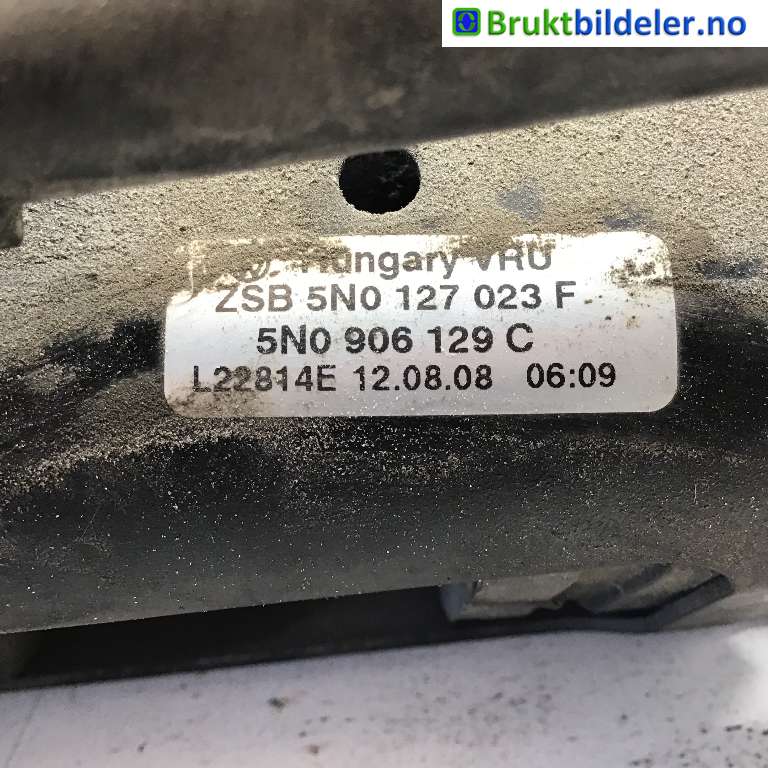 Dieselpumpe til VW Tiguan 2007-2011 (Type I, Fase 1)  (VOLKSWAGEN|5N0 906 129 C|)