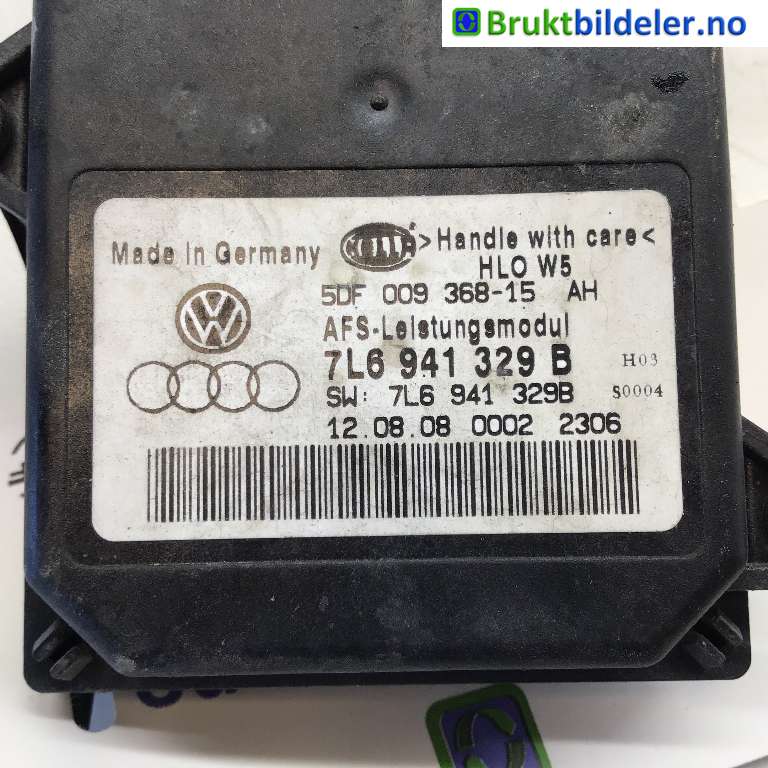 Styreenhet xenon/ballast til VW Tiguan 2007-2011 (Type I, Fase 1)  (VOLKSWAGEN|7L6 941 329 B|5DF 009 368-15|)