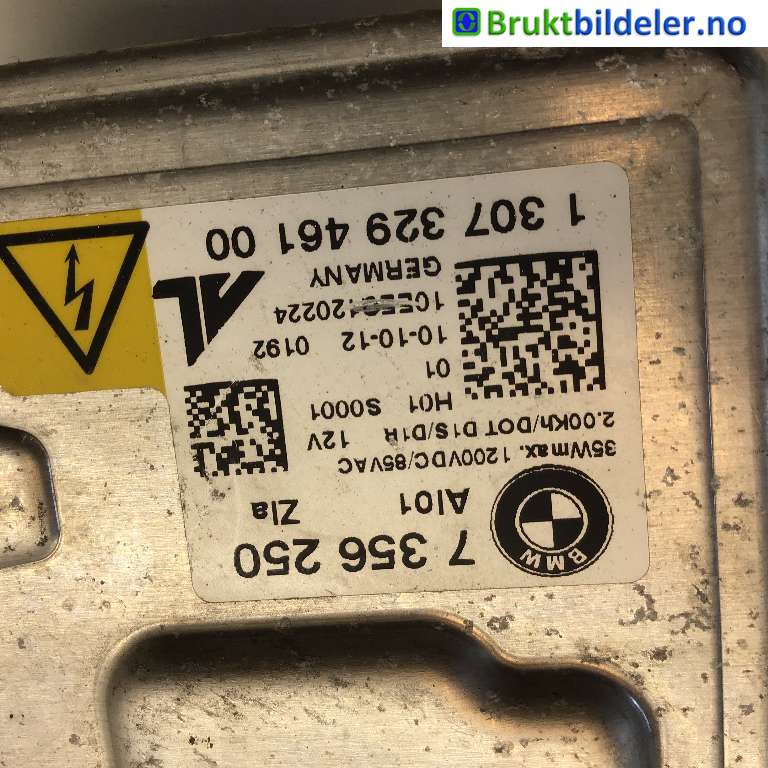 Styreenhet xenon/ballast til Mini Countryman 2010-2016 (R60) (R60) (MINI|63 11 7 356 250|1 307 329 461 00|)