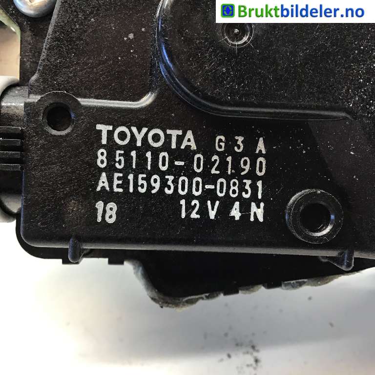 Viskeroverføring til Toyota Auris 2010-2012 (Type I, Fase 2)  (TOYOTA|85150-02170|AE159300-0831|)