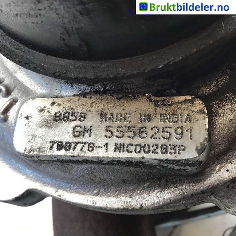 Turbo til Opel Insignia A 2009-2014 (OPEL|55562591|788778-1|N1C00283P)