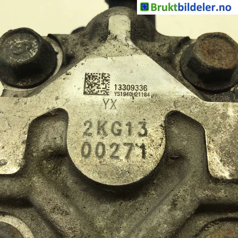 Servo pumpe mekanisk til Opel Insignia A 2009-2014  (OPEL|13309336|2KG1300271|)