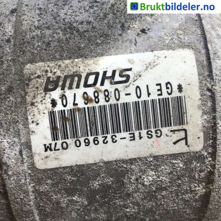 Tannstang elektrisk til Mazda 6 2010-2013 (Type II, Fase 2) (MAZDA|GS1E-32960 07M|GE-10-088670|)