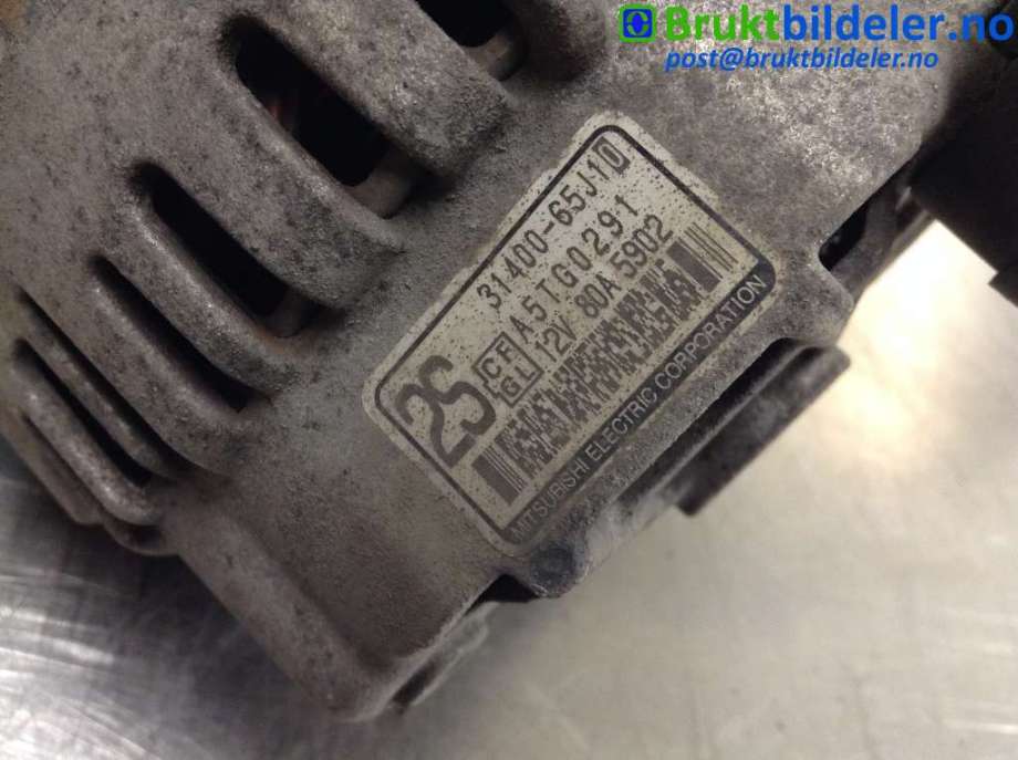 Dynamo til Suzuki Grand Vitara 2005-2015 (Type III)  (SUZUKI|31400-65J10|A5TG0291|)