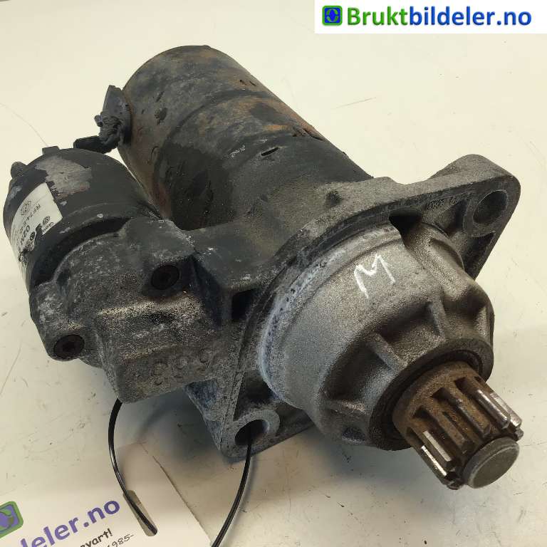 Starter diesel til VW Tiguan, 2007-2011 (Type I, Fase 1)  (VOLKSWAGEN|02M 911 024  X)