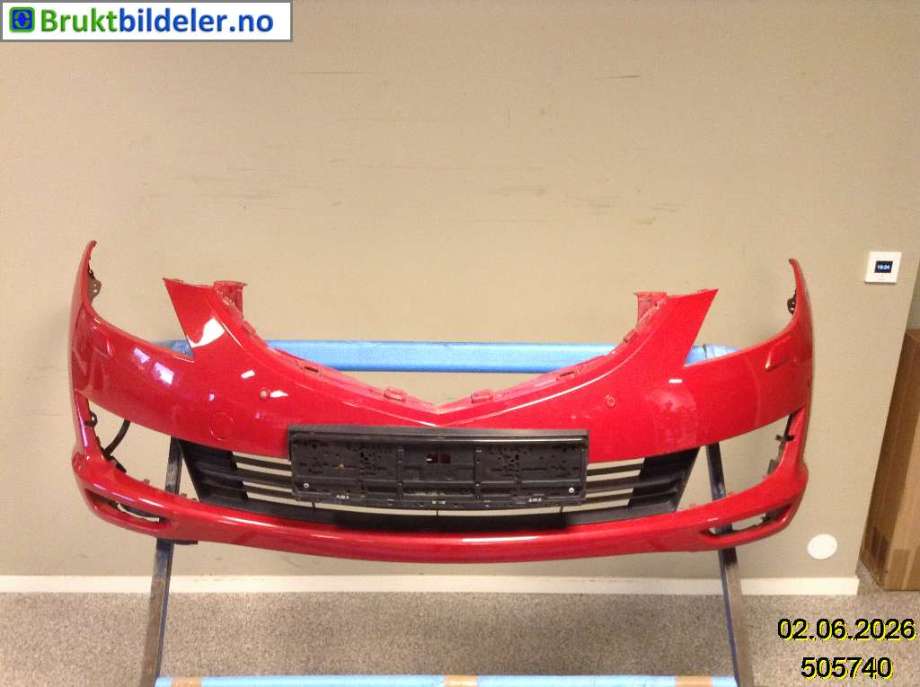 Støtfanger foran til Mazda 6 2008-2010 (Type II, Fase 1) (MAZDA|GS7T-50-031F|)