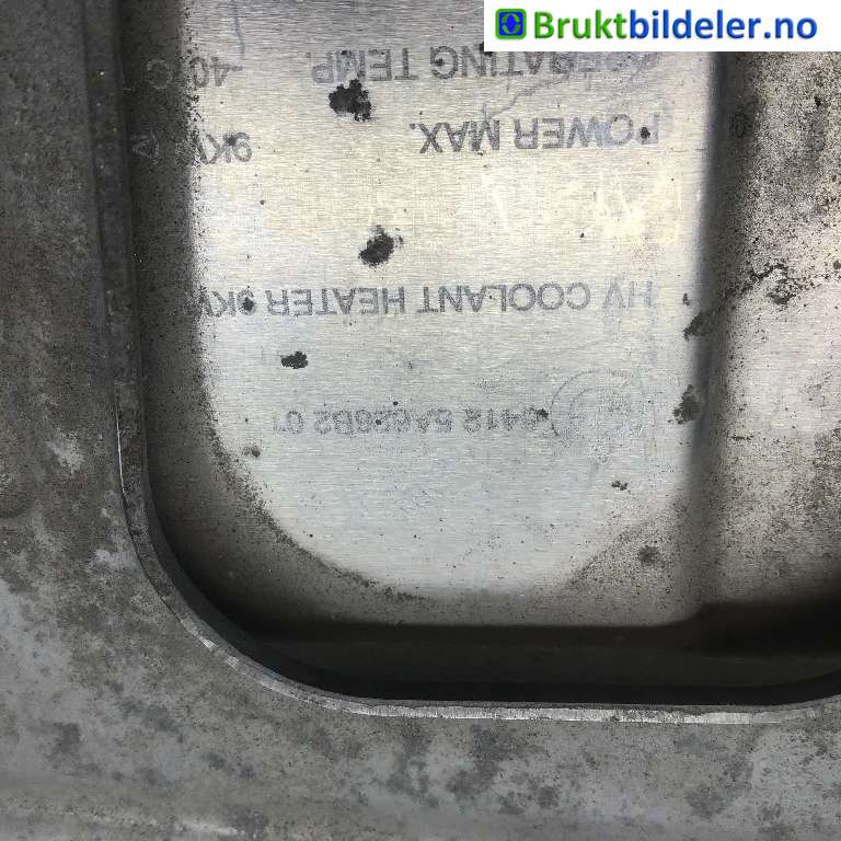 Motorvarmer elektrisk til BMW i4 2021-->> (G26) (G26) (BMW IX4|64 12 5 A4B A57|E2980052730E0|64 12 5 A62 6B2-01)