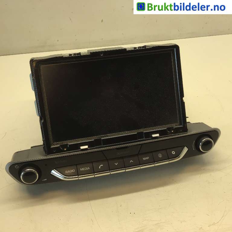 Bilstereo til Hyundai Ioniq Electric, 2016-2019 (Fase 1)  (HYUNDAI|96550-G7651)