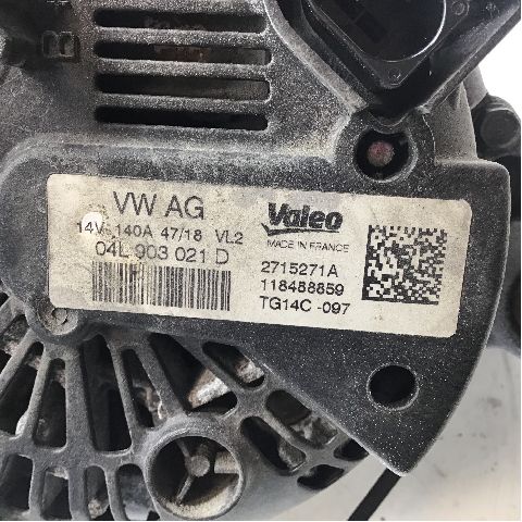 Dynamo til Škoda Kodiaq 2017-->>  (SKODA|04L 903 021 D|2715271A|TG14C-097)