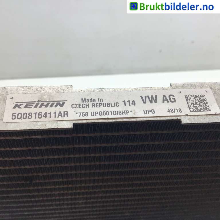 Aircondition radiator til Škoda Kodiaq 2017-->>  (SKODA|5Q0 816 411 RA|)