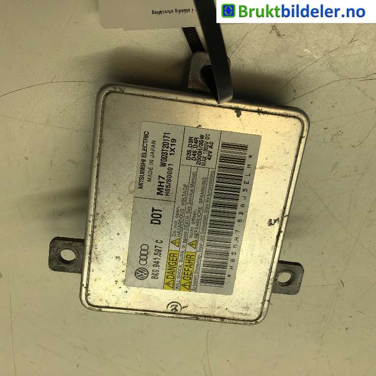 Styreenhet xenon/ballast til VW Tiguan, 2011-2016 (Type I, Fase 2)  (VOLKSWAGEN|8K0.941.597 C)