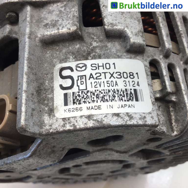 Dynamo til Mazda CX-5 2012-2017 (Type I) (MAZDA|SH01-18-300|A2TX3081|)