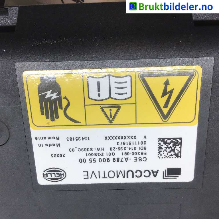 Styreenhet batteri til Mercedes EQC 2019-->> (MERCEDES|A 789 900 55 00|5DI 014.239-20|EB300-081)