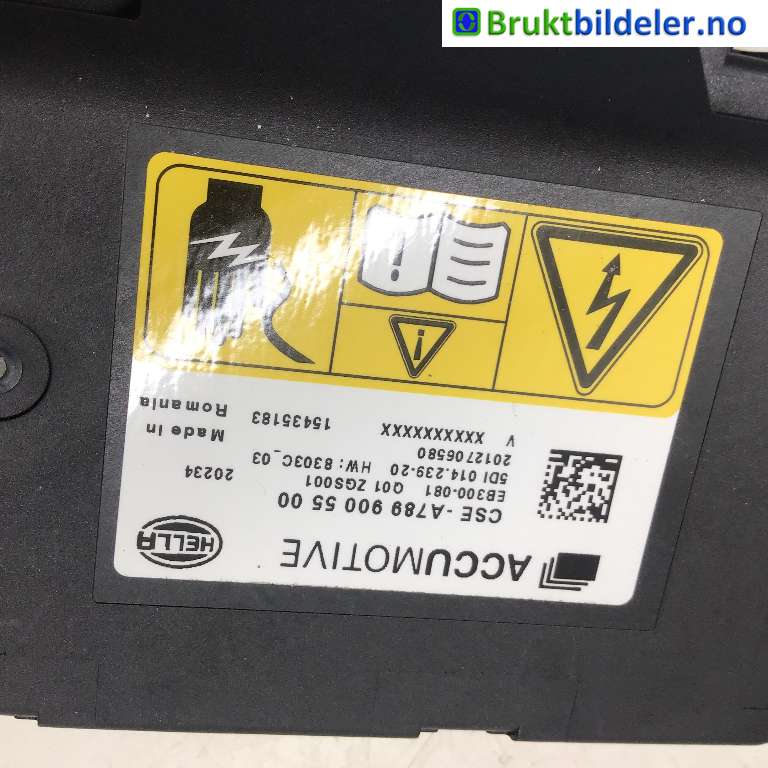 Styreenhet batteri til Mercedes EQC 2019-->>  (MERCEDES|A 789 900 55 00|5DI 014.239-20|EB300-081)