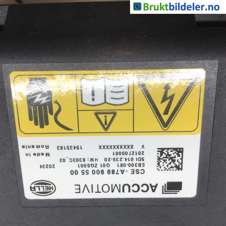 Styreenhet batteri til Mercedes EQC 2019-->>  (MERCEDES|A 789 900 55 00|5DI 014.239-20|EB300-081)
