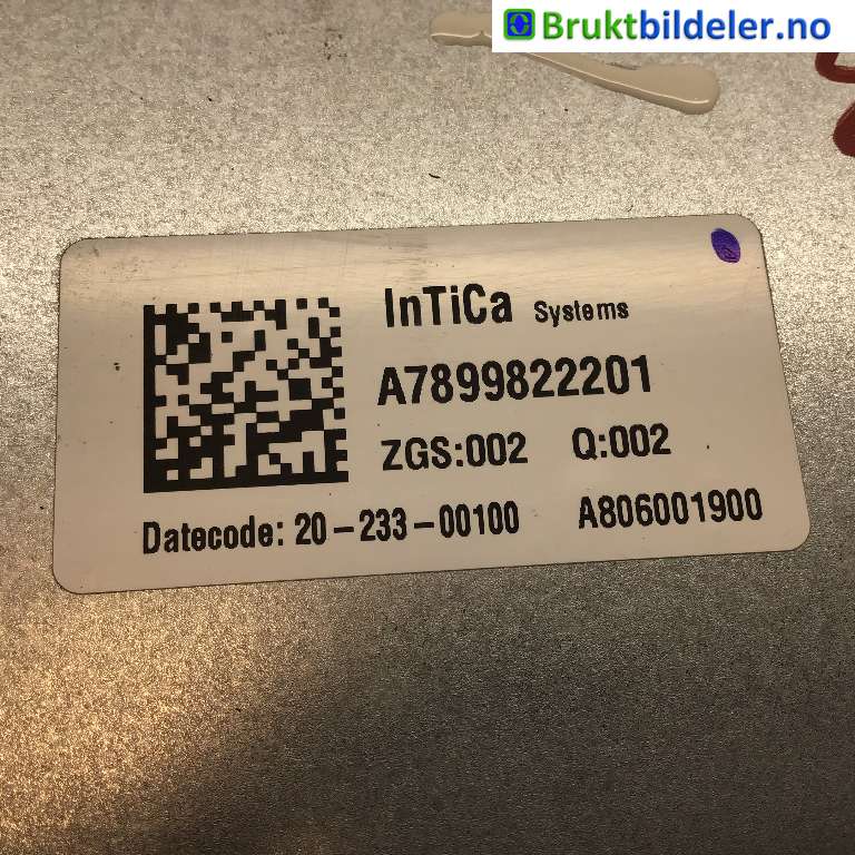Styreenhet batteri til Mercedes EQC 2019-->>  (MERCEDES|A 789 982 22 01|A806001900|ZGS002 Q002)