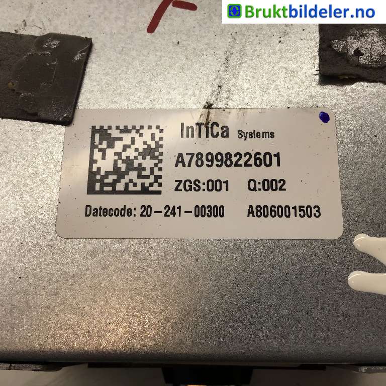 Styreenhet batteri til Mercedes EQC 2019-->>  (MERCEDES|A 789 982 26 01|A806001503|ZGS002 Q002)