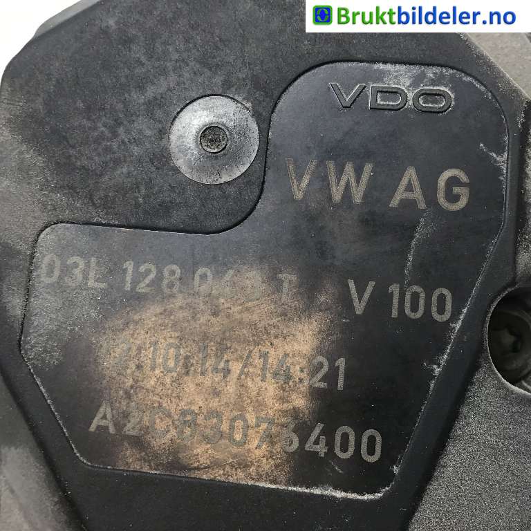 Spjeldhus til Audi A4 2007-2014 (Type IV) (B8) (B8) (AUDI|03L 128 063 T|A2C83075400|)