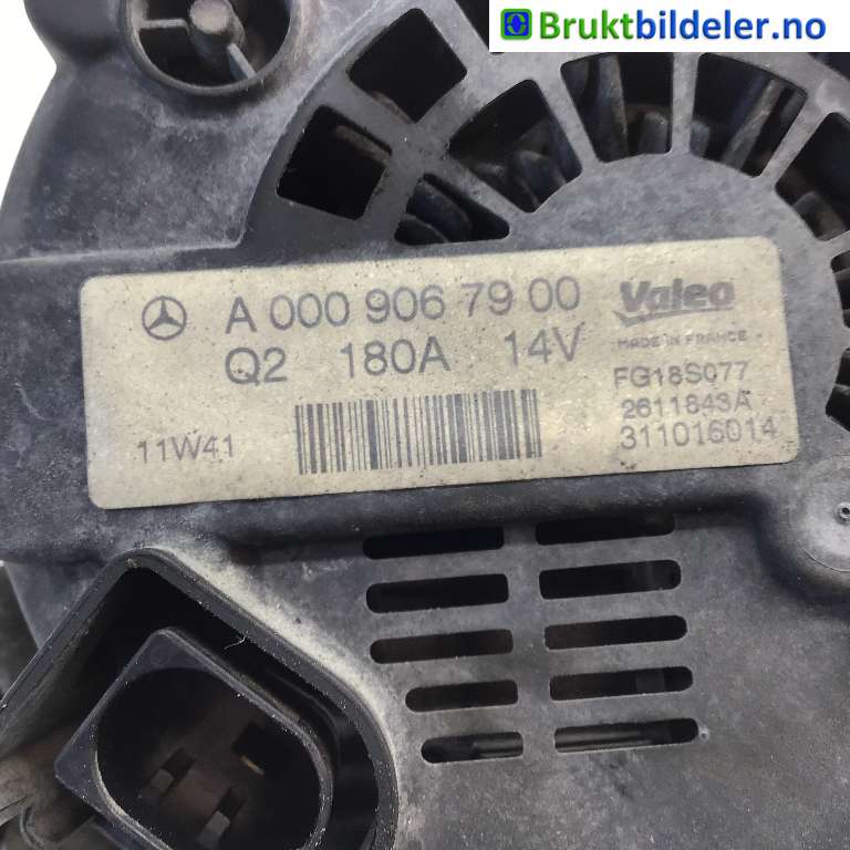 Dynamo til Mercedes C-Klasse 2011-2014 (Fase 2) (W204) (W204) (MERCEDES|A 000 906 79 00|2611843A|FG18S077)