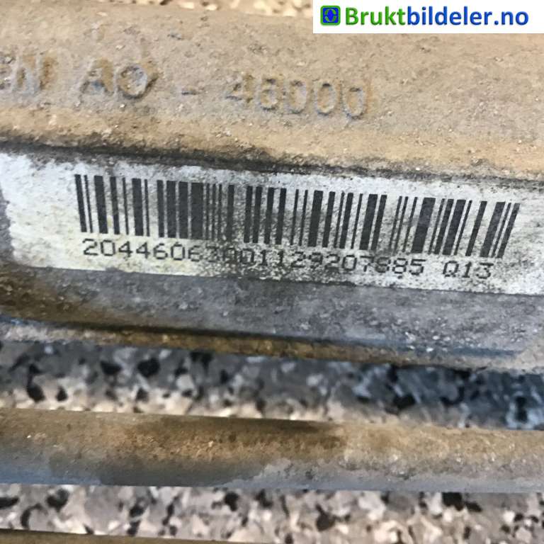 Tannstang til Mercedes C-Klasse 2011-2014 (Fase 2) (W204) (W204) (MERCEDES|A 204 460 63 00|)
