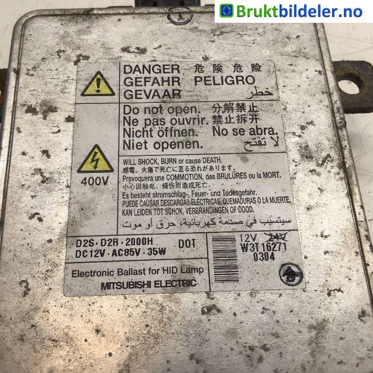 Styreenhet xenon/ballast til Mitsubishi Outlander 2010-2012 (Type II, Fase 2) (MITSUBISHI|8301B203|W3T162710304|)