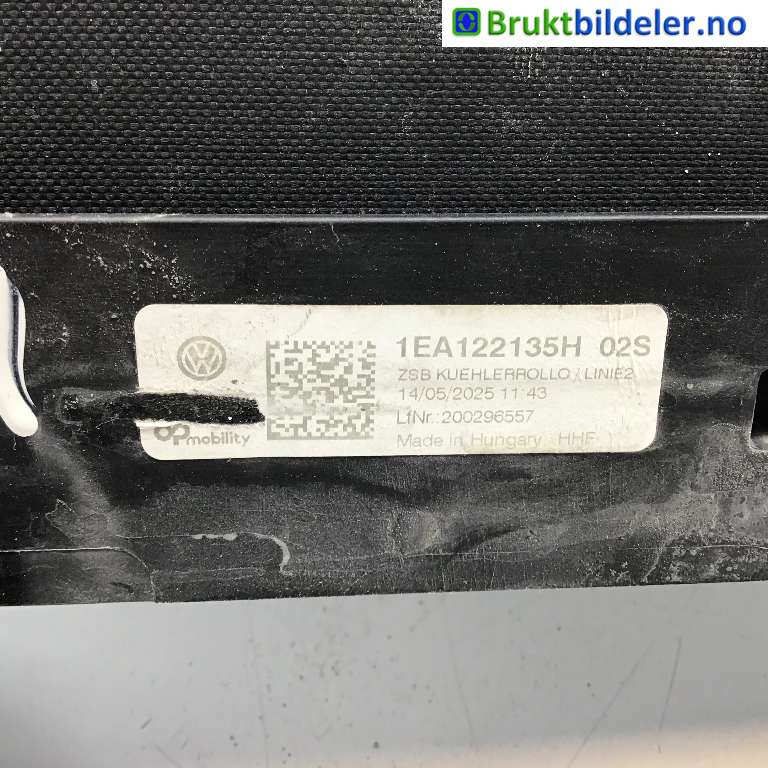Diverse deler til VW ID.3 2020-->> (VOLKSWAGEN|1EA 122 135 H|200296557|)